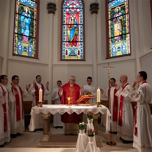 Biskup Murske Sobote mons. Štumpf pohodio Nadbiskupsko bogoslovno sjemenište